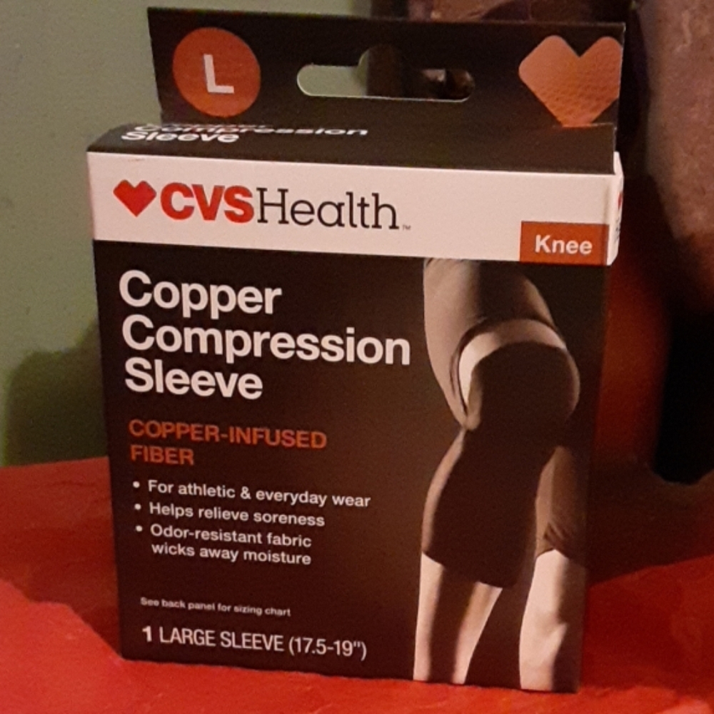 COPY - Copper compression  sleeve for the knee